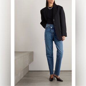Agolde Criss Cross Straight Leg Jeans 25